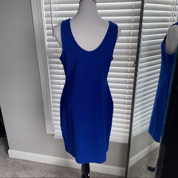🛍 5/$25  Blue Bodycon Dress - Picture 4 of 5